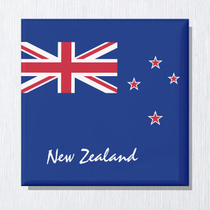 New Zealand & Zealand Flag holiday, travel /sports Magnet