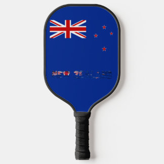 New Zealander flag Pickleball Paddle