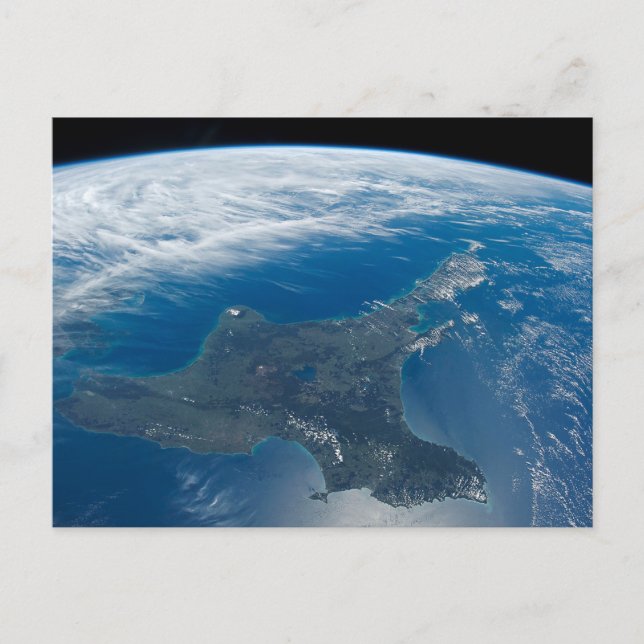 New Zealand's North Island. Postcard (Front)