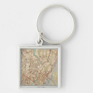 Newark and Paterson, New Jersey Key Ring