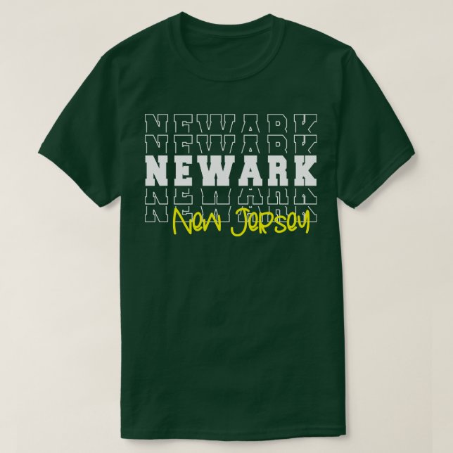 Newark city New Jersey Newark NJ T-Shirt (Design Front)