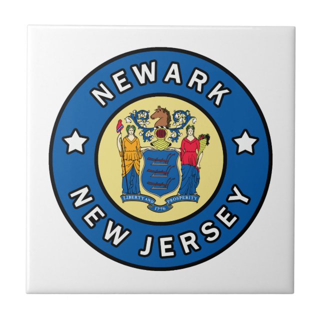 Newark New Jersey Tile (Front)