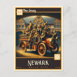 Newark, New Jersey Vintage Postcard