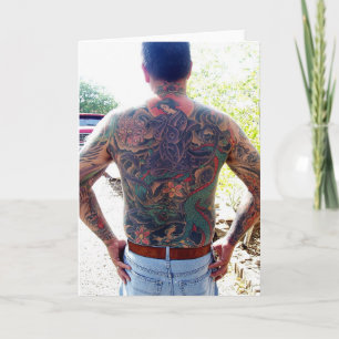 newartsweb - Mum I got a tatoo! Card