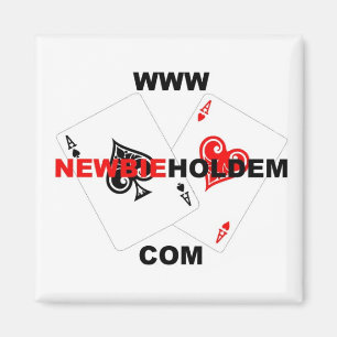 NewbieHoldem Logo Magnet