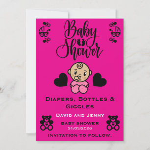 Newborn Arrival Celebration Save The Date