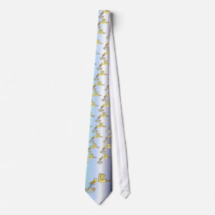 Newborn Baby Arrival - A Flying Stork Delivery Tie