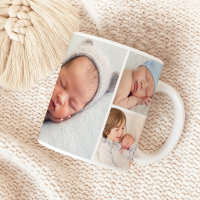 Newborn Baby Boy Photo Collage