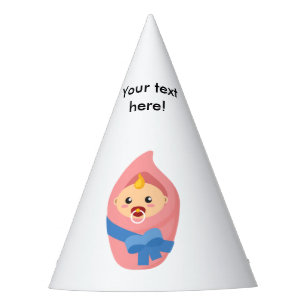 Newborn baby clipart party hat