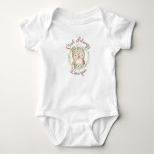 Newborn Baby Clothes, Boho Owl  Bodysuit