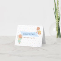 Newborn baby greeting card