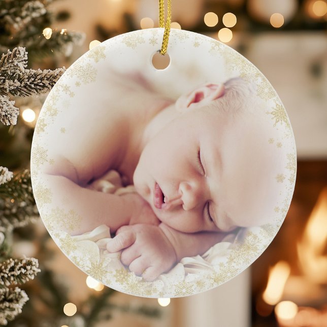 Newborn Baby's First Christmas Ornament (Creator Uploaded)