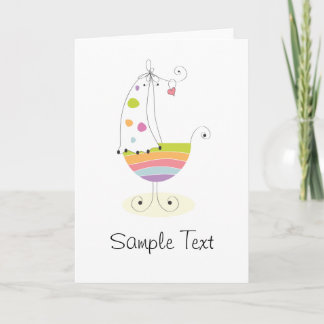 Newborn Crib Card