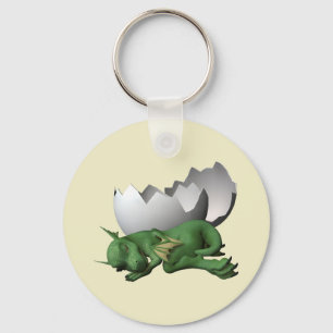 Newborn Dragon Key Ring