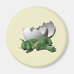 Newborn Dragon Magnet