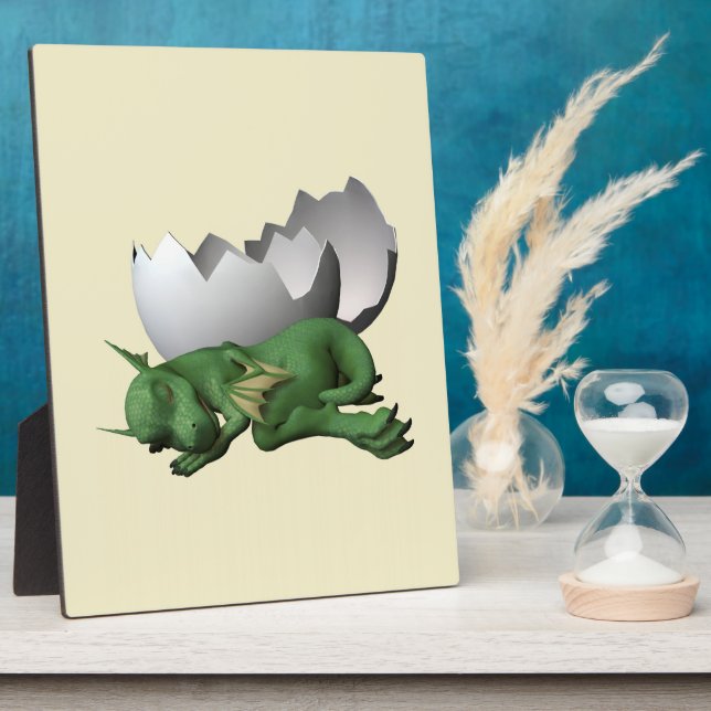 Newborn Dragon Plaque (Side)