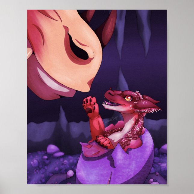 Newborn Dragon Poster (Front)