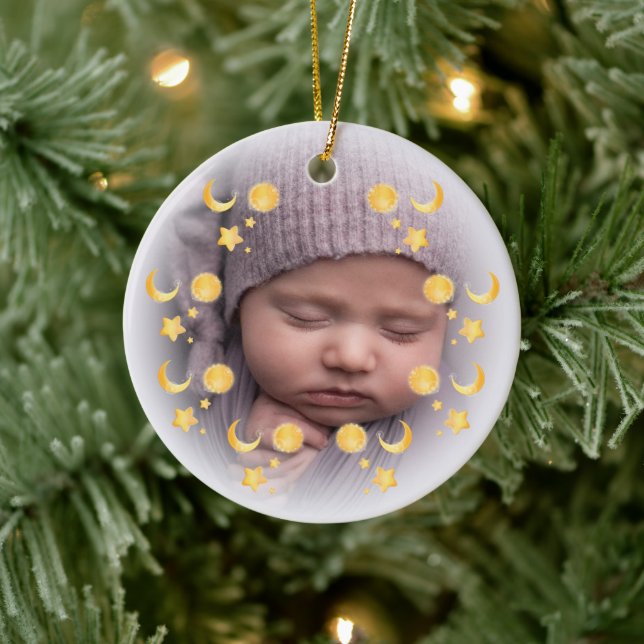 Newborn Elegant Ceramic Ornament (Tree)
