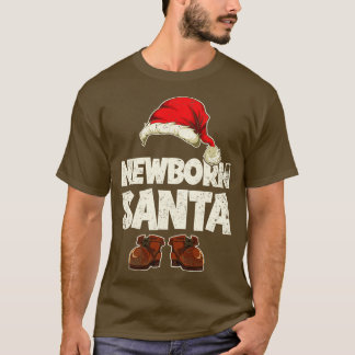 Newborn Santa Funny Christmas Santa T-Shirt