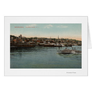Newburgh, NY - Waterfront view of Hudson River