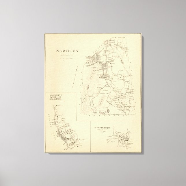 Newbury Canvas Print (Front)