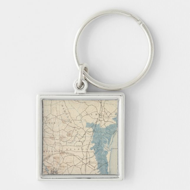 Newburyport, Massachusetts Key Ring (Front)