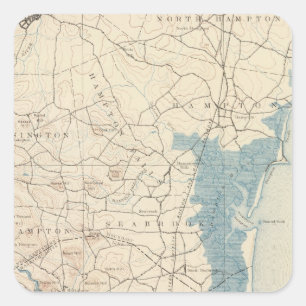 Newburyport, Massachusetts Square Sticker