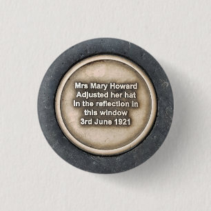 Newcastle Mary 3 Cm Round Badge