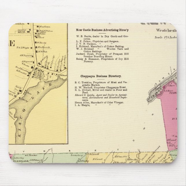 Newcastle, Town Mouse Pad (Front)