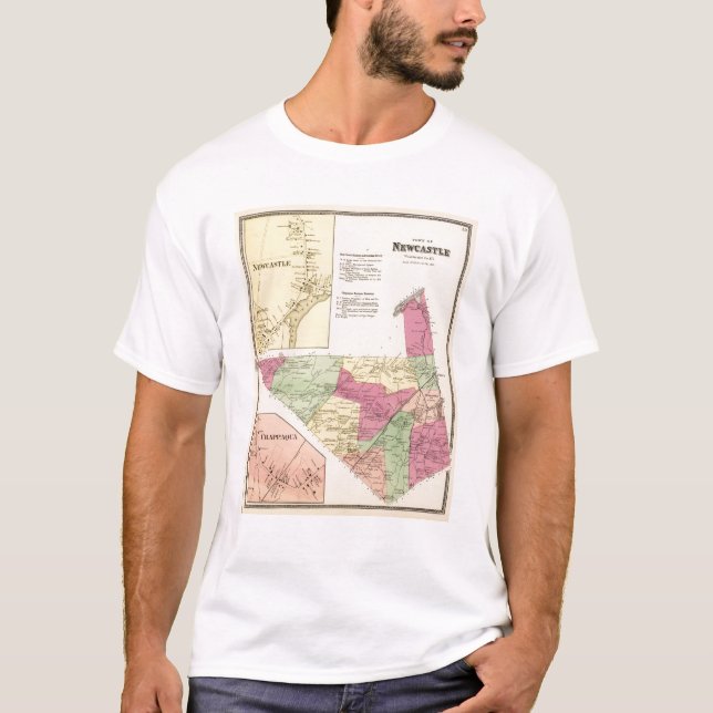Newcastle, Town T-Shirt (Front)