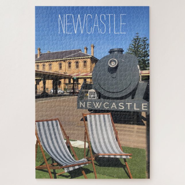 newcastle train jigsaw puzzle (Vertical)
