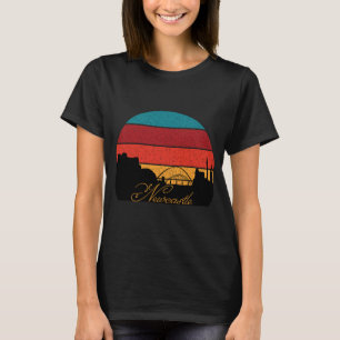 Newcastle Tyne Bridge Retro Travel T-Shirt
