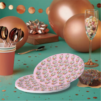 Newest cupcake Plates party