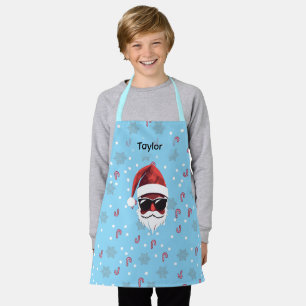 Newest kids Aprons Christmas Santa