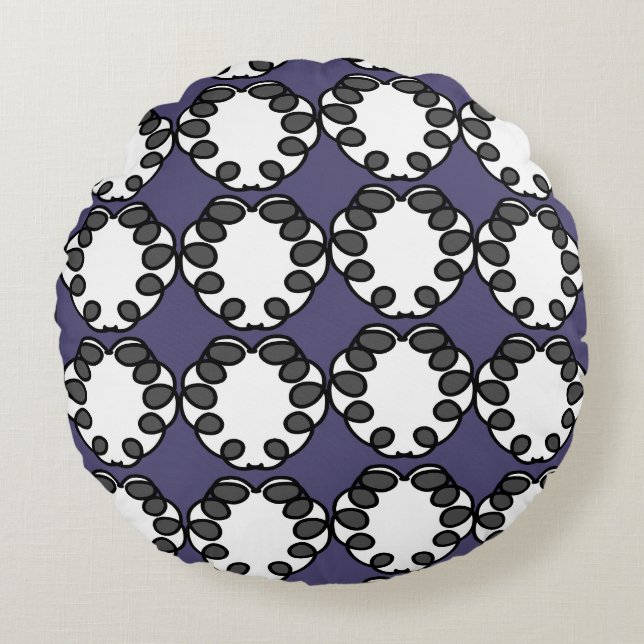 Newest mandala pattern design  round cushion (Front)