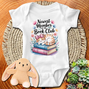 Newest Member of the Book Club  Baby Bodysuit