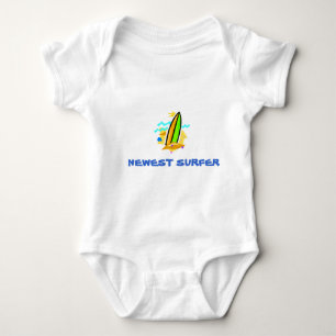 Newest Surfer Baby Bodysuit