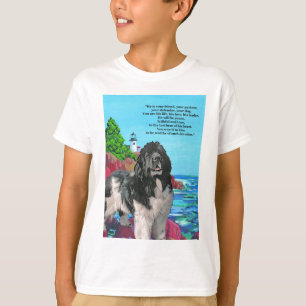 NEWF AND LIGHTHOUSE T-Shirt