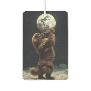 Newf moon car air freshener