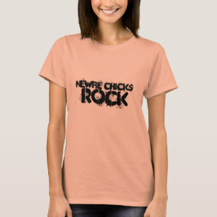 Newfie Chicks Rock T-Shirt
