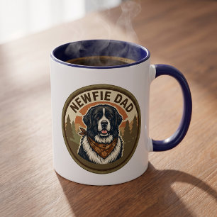 Newfie Dad Coffee Mug Newfoundland Dad Gift