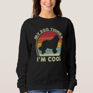 Newfie For Men Women Newfy Newfoundland Dog Dad Mo Sweatshirt