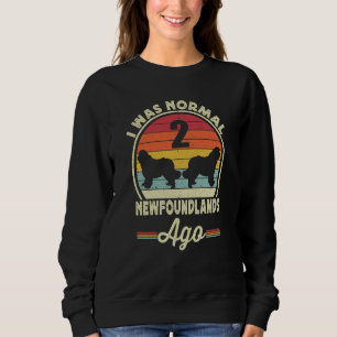 Newfie For Men Women Newfy Newfoundland Dog Dad Mo Sweatshirt