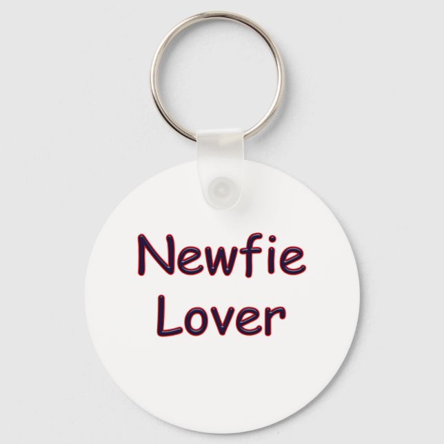 Newfie Lover Keychain (Front)