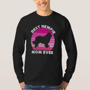 Newfie Mama Mom For Women Newfy Newfoundland Dog M T-Shirt