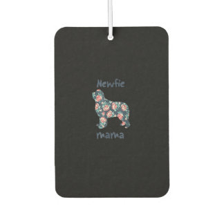 Newfie mama | Newfoundland dog mum present Car Air Freshener