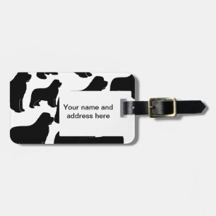 Newfies Luggage Tag