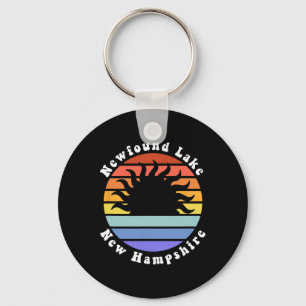 Newfound Lake New Hampshire Sunrise Family Vacatio Key Ring