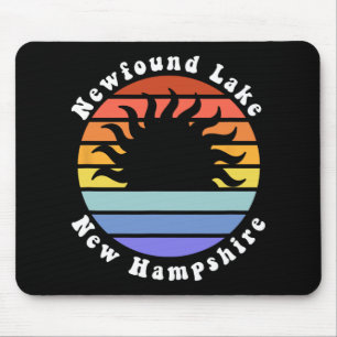 Newfound Lake New Hampshire Sunrise Family Vacatio Mouse Pad