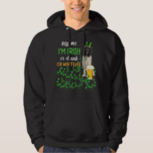 Newfounderland Kiss Me I'm Irish Or Drunk Or Whate Hoodie